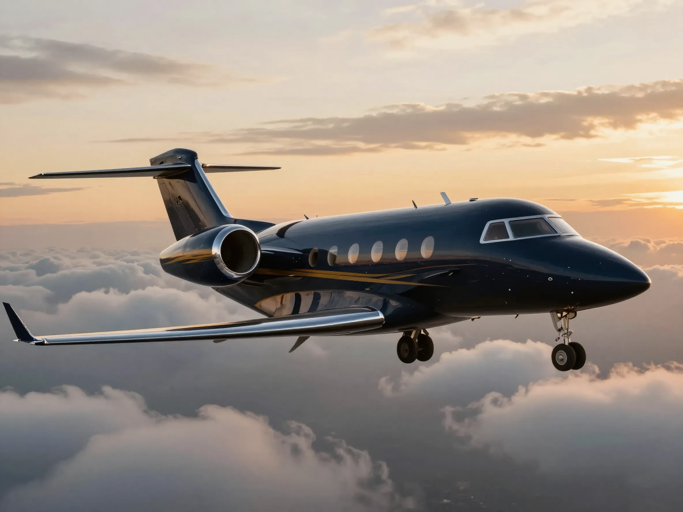 Super midsize jet aircraft